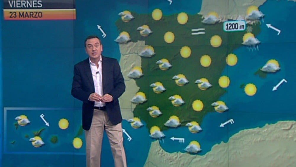 La previsión del tiempo (22-03-2012) 