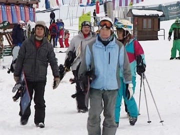 La cantidad y la calidad de la nieve mejora en las estaciones de esquí españolas