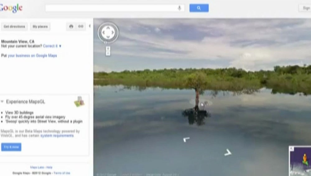 Viaje por el Amazonas en Google