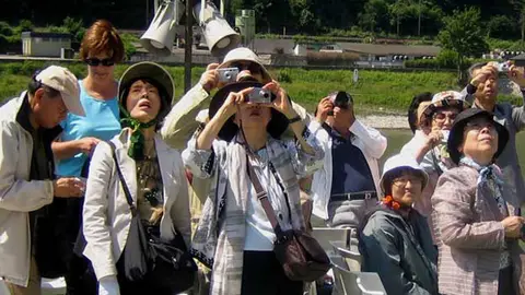 Turistas japoneses Turistas japoneses