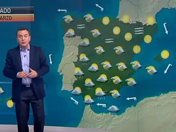 La previsión del tiempo (23-03-2012) Mediodía La previsión del tiempo (23-03-2012) Mediodía