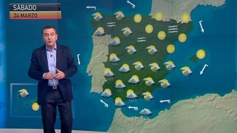 La previsi&oacute;n del tiempo (23-03-2012) Mediod&iacute;a