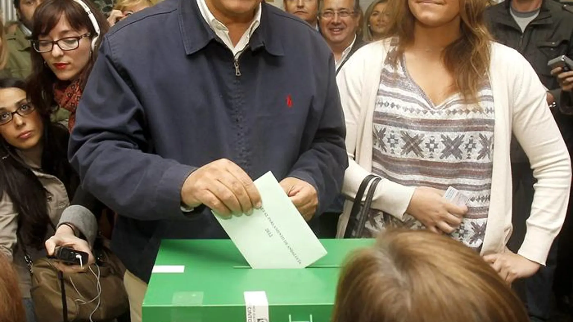 Javier Arenas vota