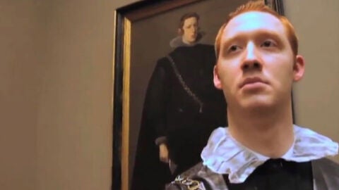 Felipe IV con su doble