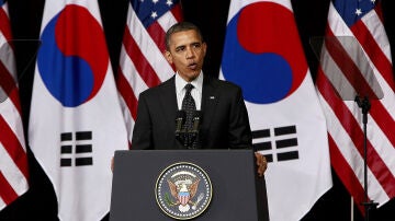 Barack Obama, en Corea del Sur