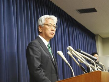 El ministro de Justicia de Japón, Toshio Ogawa