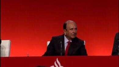 Emilio Botín cree que las medidas del Gobierno son duras pero imprescindibles