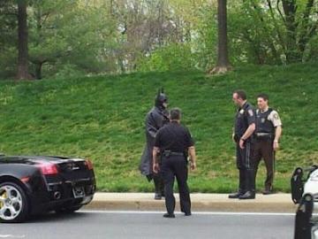 Batman detenido en EEUU