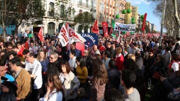 Manifestación Huelga General en Valladolid
