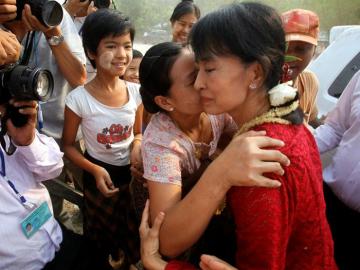 Suu Kyi opositora en Birmania