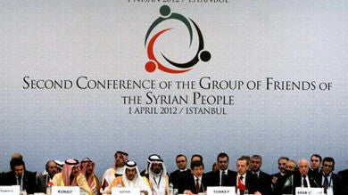 Los 'Amigos de Siria' buscan una solución al conflicto en el país