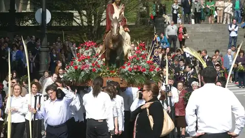 El borriquillo en Oviedo El borriquillo en Oviedo