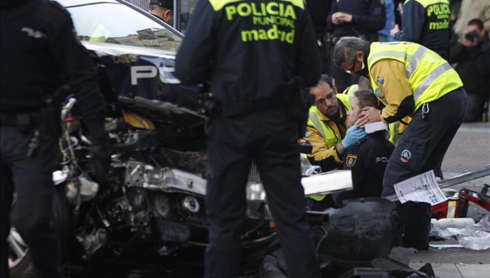 Imagen de archivo de un accidente de tráfico.