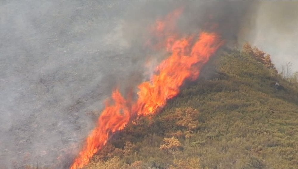 La sequía que afecta a nuestro país facilita la propagación de incendios