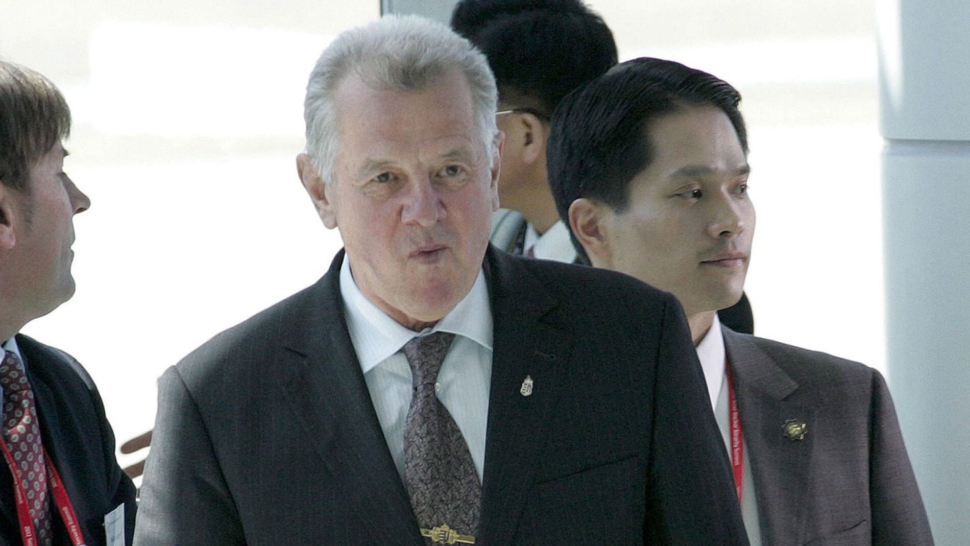 P&aacute;l Schmitt, presidente de Hungr&iacute;a