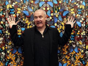 Damien Hirst expone en el Tate Modern.