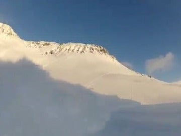 Avalancha de nieve en Noruega