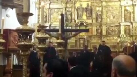 Accidente del Cristo Mutilado en M&aacute;laga