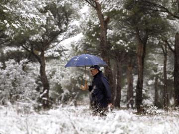 La nieve, protagonista de la Semana Santa en Valladolid La nieve, protagonista de la Semana Santa en Valladolid