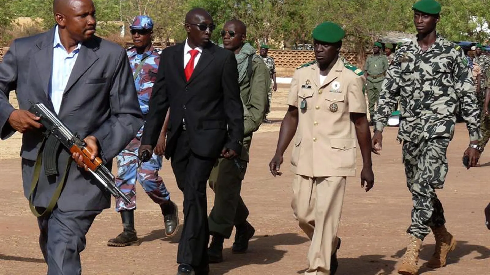 El cabecilla del golpe militar en Mali El cabecilla del golpe militar en Mali