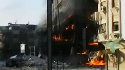 Los ataques contin&uacute;an a s&oacute;lo 24 horas del inicio del alto al fuego acordado.