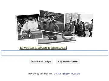 Doodle de Robert Doisneau Doodle de Robert Doisneau