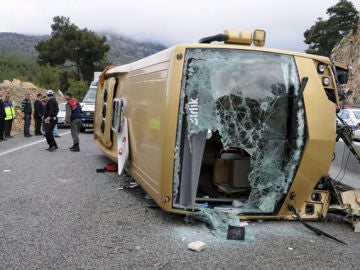 Accidente de autobús en Turquía Accidente de autobús en Turquía