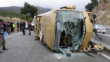 Accidente de autobús en Turquía