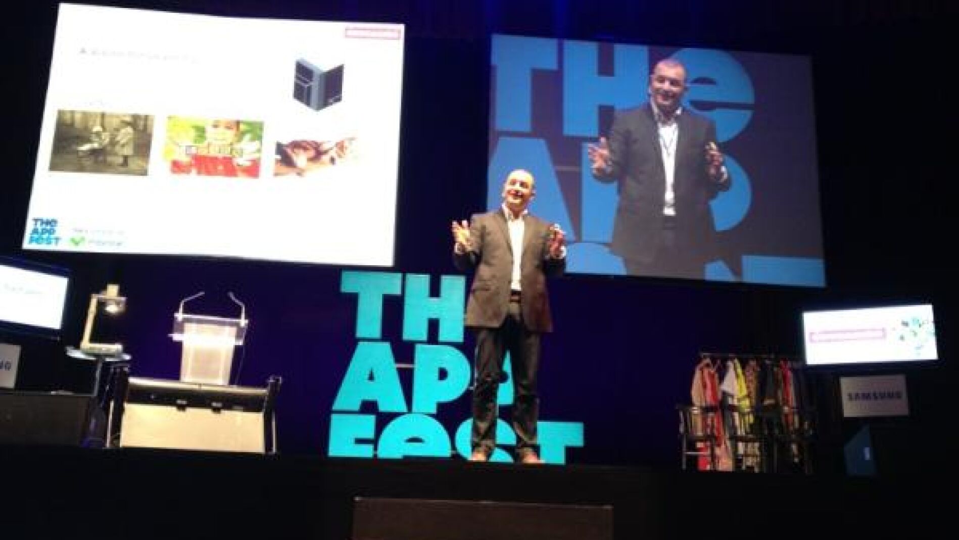 Richard Gerver en la ponencia sobre Educaci&oacute;n de The App Fest