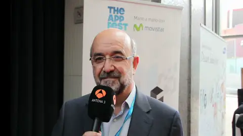 Mikel Lejarza en The App Fest Mikel Lejarza en The App Fest