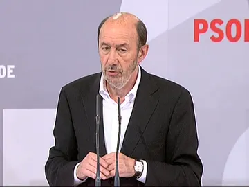 Alfredo Pérez Rubalcaba, en un acto en Pamplona Alfredo Pérez Rubalcaba, en un acto en Pamplona