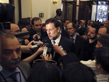El presidente del Gobierno, Mariano Rajoy
