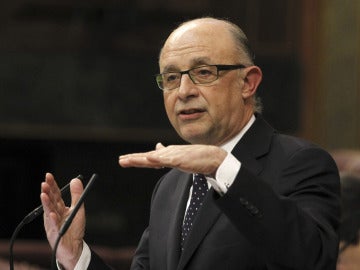 Cristóbal Montoro, ministro de Hacienda