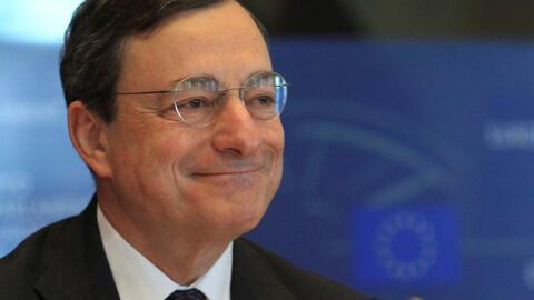Mario Draghi, presidente del BCE