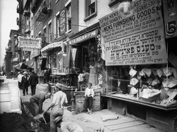 Trabajadores en Delancey Street Trabajadores en Delancey Street