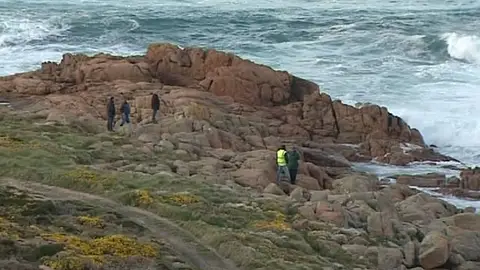Búsqueda del pescador en Camariñas Búsqueda del pescador en Camariñas