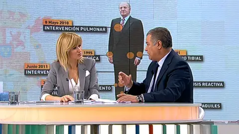 Bartolomé Beltrán analiza la operación del rey Bartolomé Beltrán analiza la operación del rey