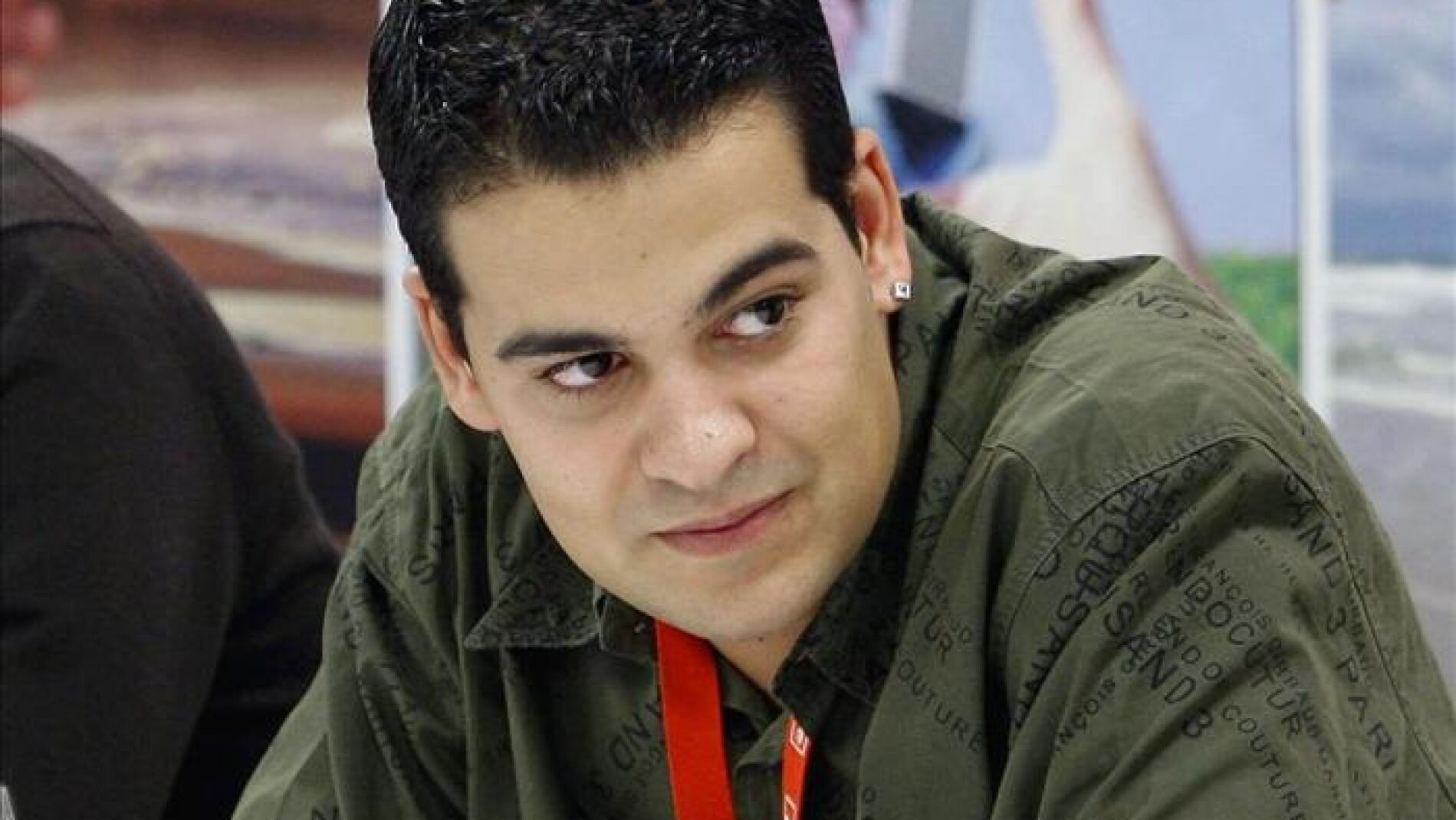 Nino Torre en el congreso de la organizaci&oacute;n juvenil del PSOE