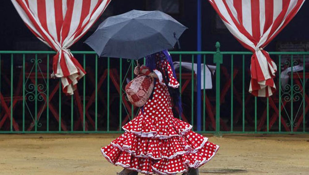 Decenas de heridos al desbocarse un caballo en la Feria de Abril
