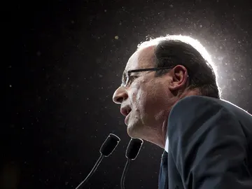 El candidato socialista, François Hollande El candidato socialista, François Hollande