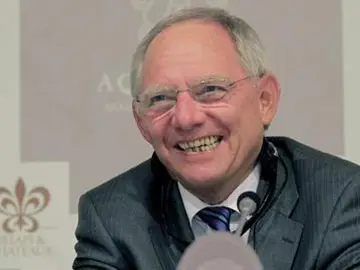 Wolfgang Schäuble, ministro de Finanzas alemán Wolfgang Schäuble, ministro de Finanzas alemán