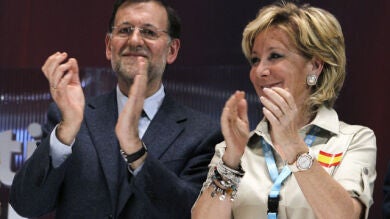 Aguirre, sobre Rajoy: 