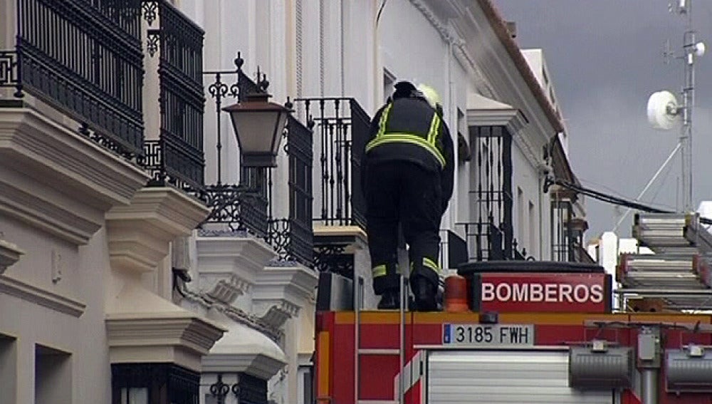 Incendio en Sevilla