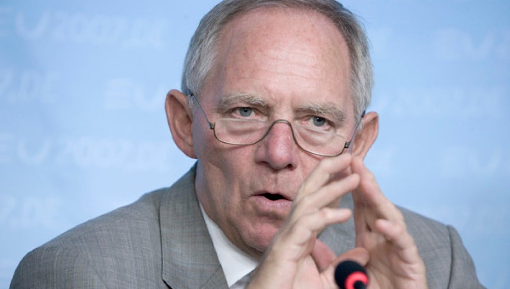  El ministro de Finanzas alemán, Wolfgang Schäuble