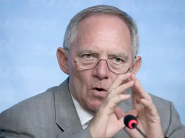 El ministro de Finanzas alemán, Wolfgang Schäuble El ministro de Finanzas alemán, Wolfgang Schäuble