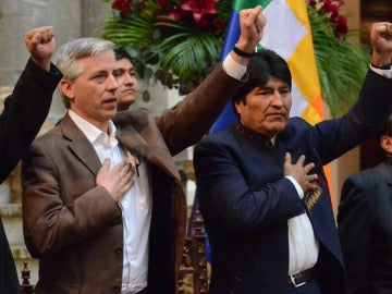 Evo Morales, presidente de Bolivia