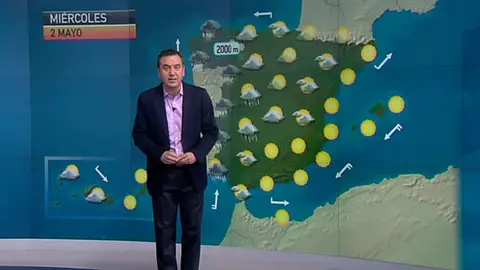 La previsión del tiempo (01-05-2012) Noche La previsión del tiempo (01-05-2012) Noche