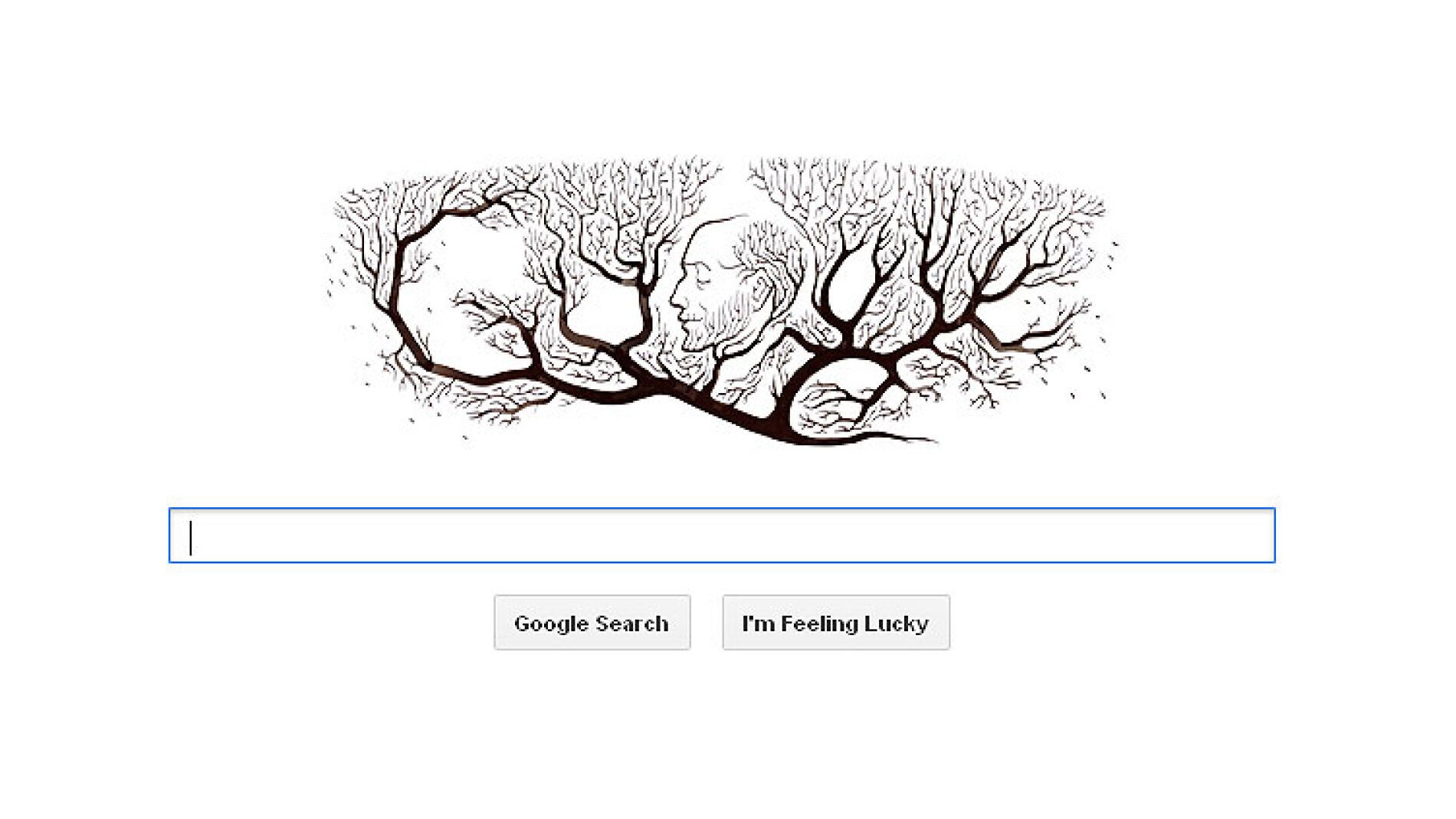 Doodle de Ram&oacute;n y Cajal