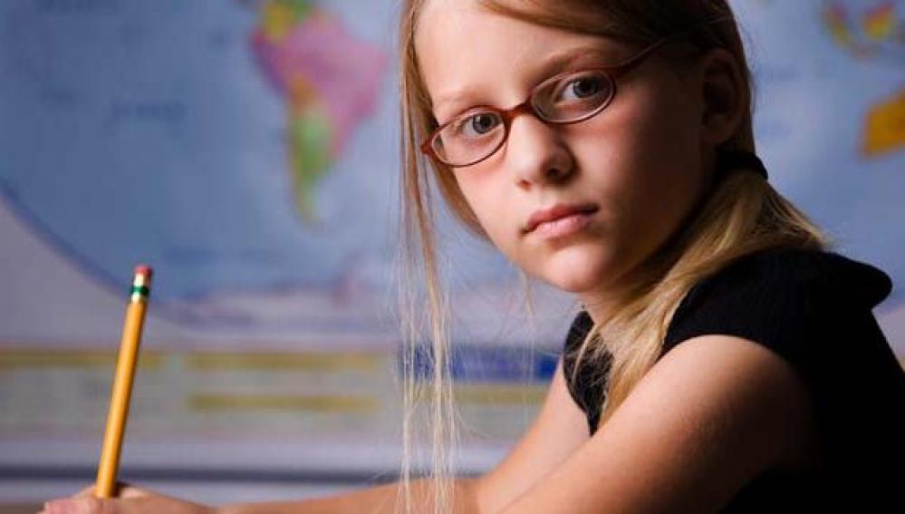 Niña estudiante
