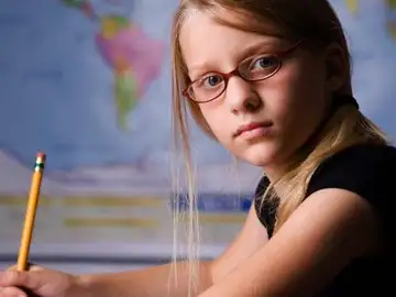 Niña estudiante Niña estudiante